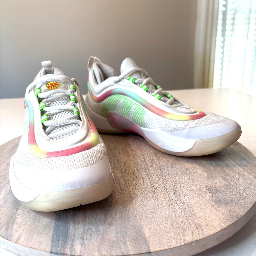 adidas D.O.N. Issue 6 Haribo JH7918 White Basketball Shoes Sneakers US Men's 9